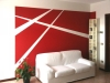 Wall Painting Rosso vivo